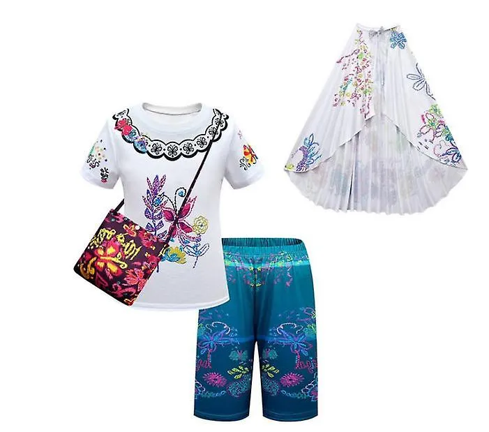 2022 Nuevo Encanto Magic Full House Cosplay Mirabell Girls Performance Suit