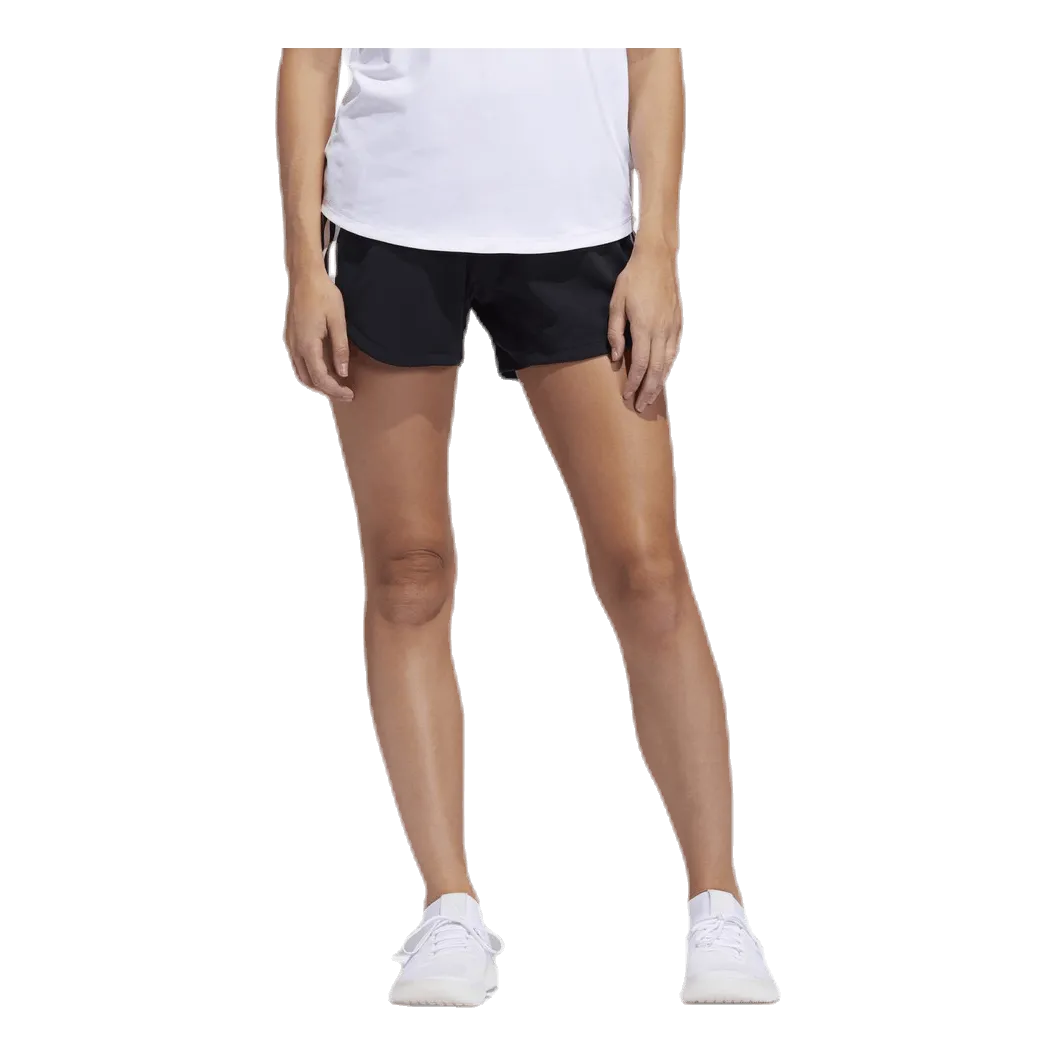 Adidas 3 Stripe Woven Gym Short Black / Black