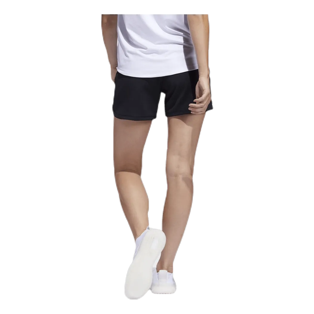 Adidas 3 Stripe Woven Gym Short Black / Black
