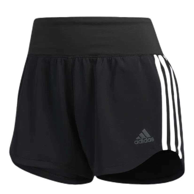 Adidas 3 Stripe Woven Gym Short Black / Black