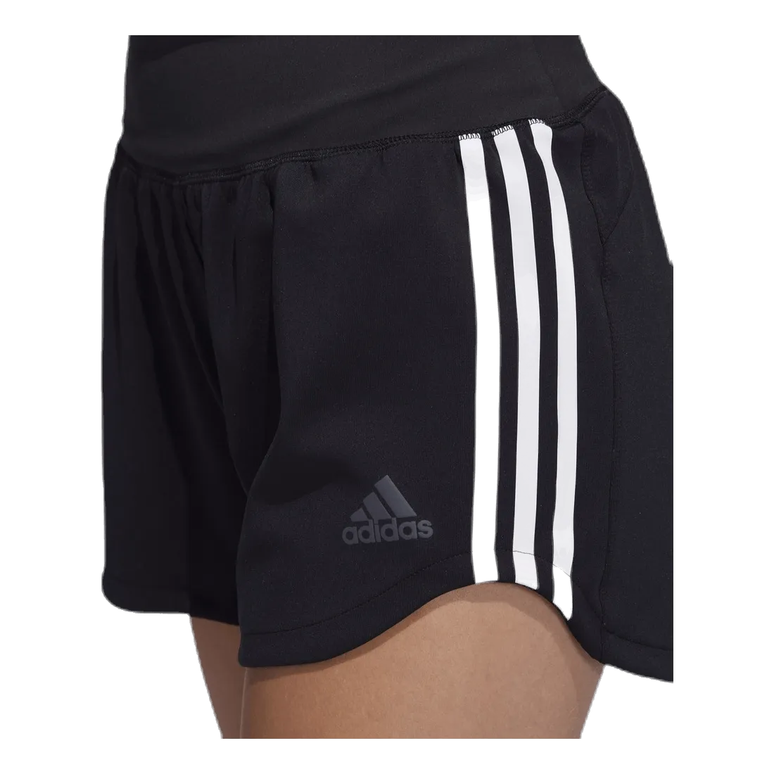 Adidas 3 Stripe Woven Gym Short Black / Black