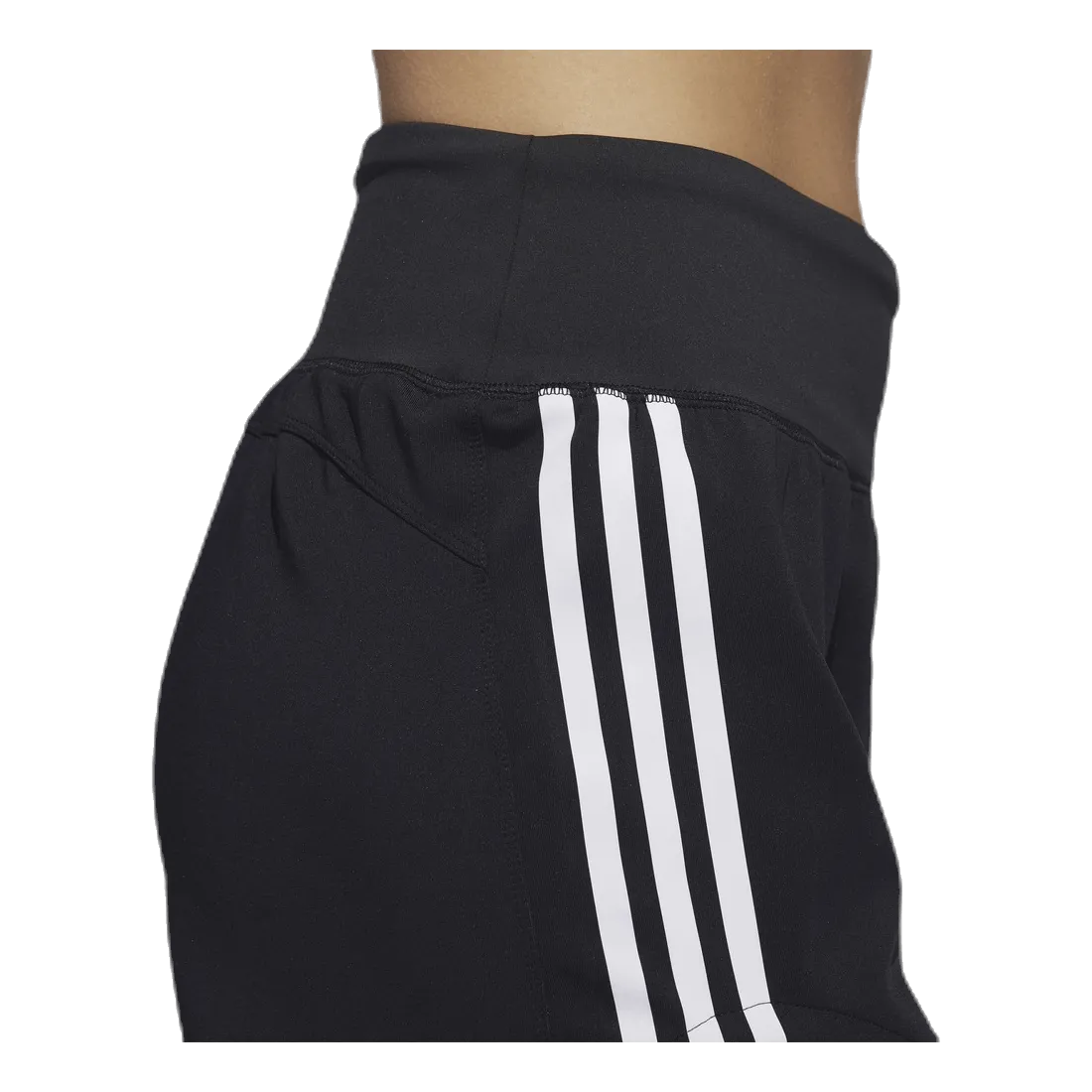 Adidas 3 Stripe Woven Gym Short Black / Black