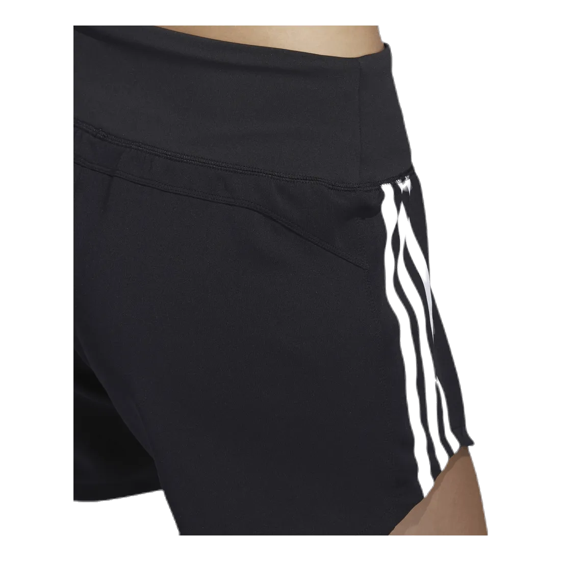 Adidas 3 Stripe Woven Gym Short Black / Black
