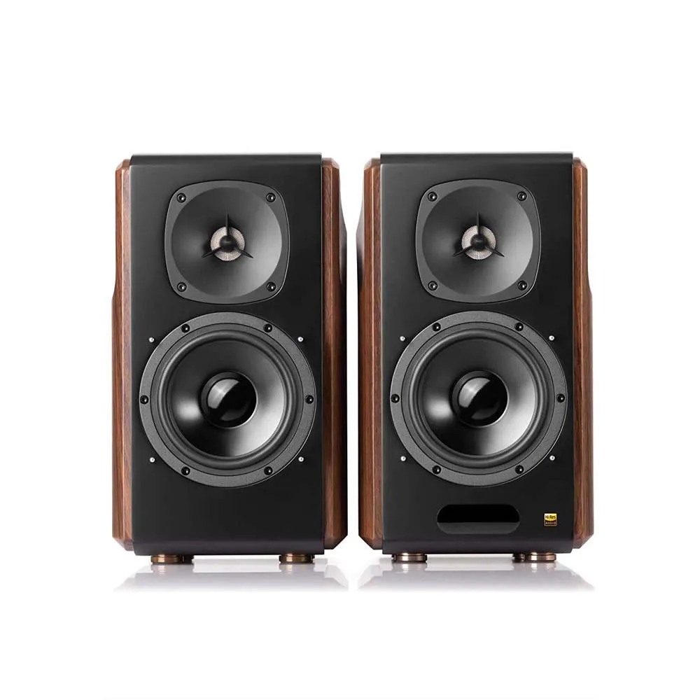 Altavoz marrón autoamplificador Edifier S2000MK III