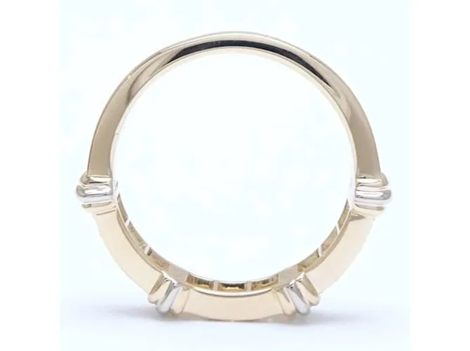 Anillo Cartier Contessa con media banda de diamantes Amarillo 