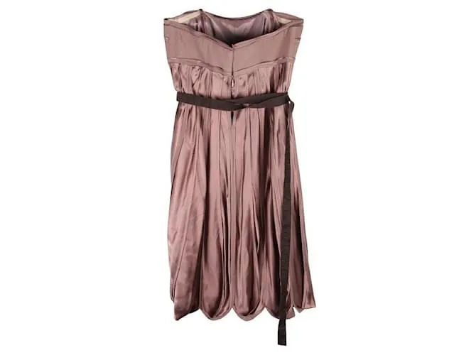 Autre Marque Vestido con corsé de satén Runway de BCBG 