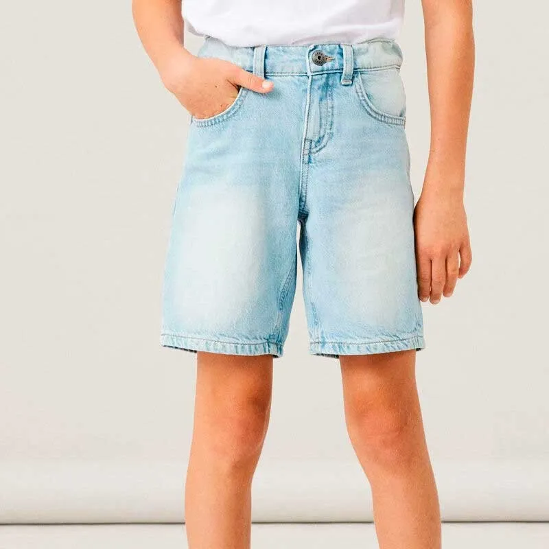 Bermuda niño denim azul de Name it