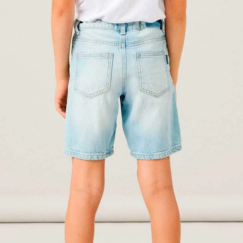 Bermuda niño denim azul de Name it