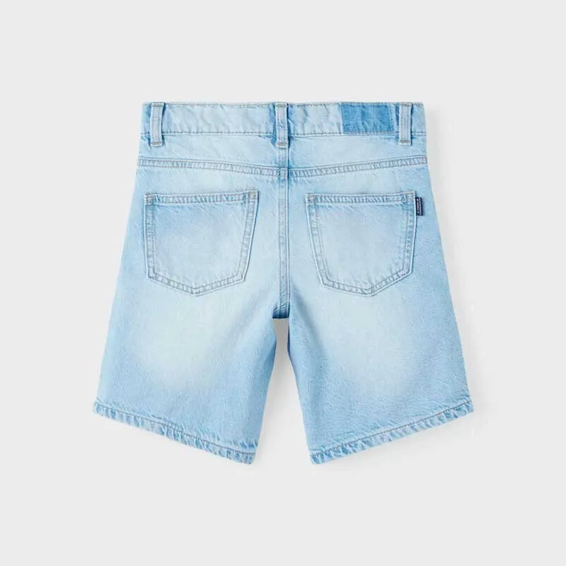 Bermuda niño denim azul de Name it