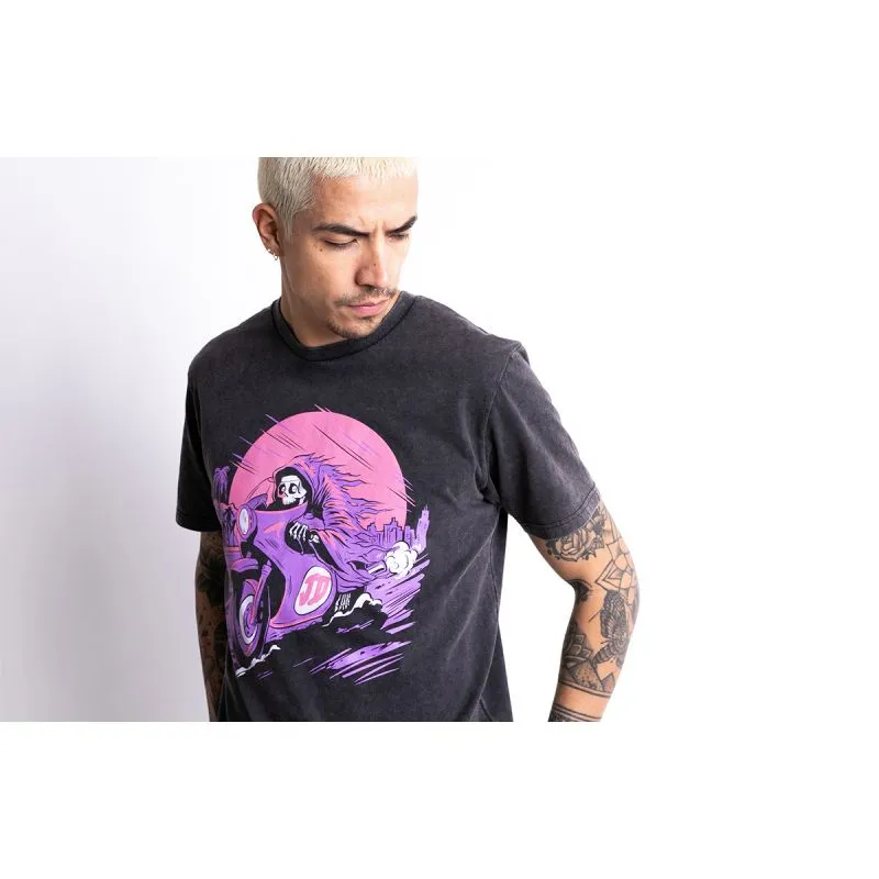 CAMISETA MOTO PALM FADE OUT  JOHN DOE