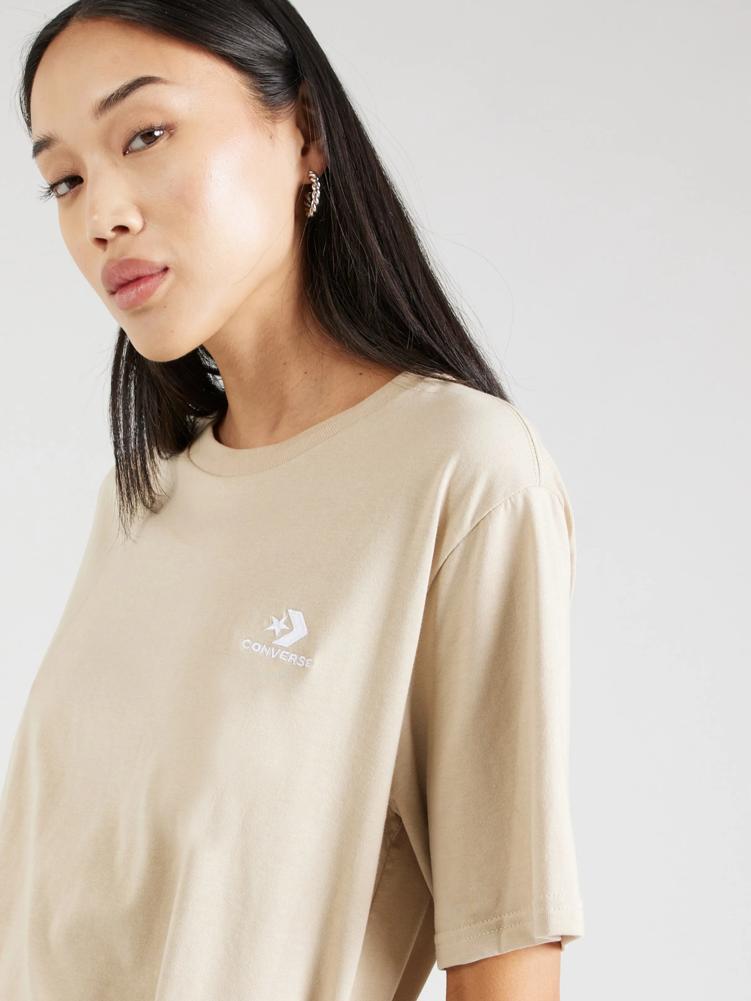 CAMISETA 'GOTO' CONVERSE EN BEIGE