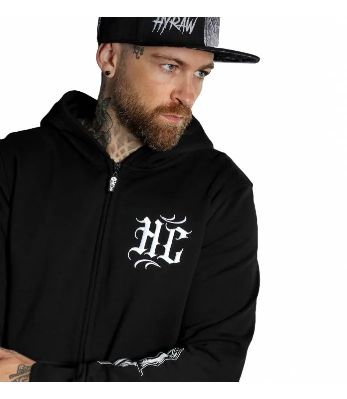 CHAQUETA CREMALLERA HOMBRE DISORDER CREW MANGA LARGA HYRAW FW22M36
