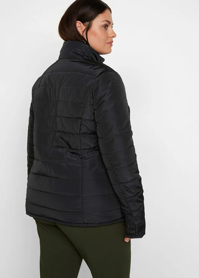 CHAQUETA GUATEADA NEGROBLANCO