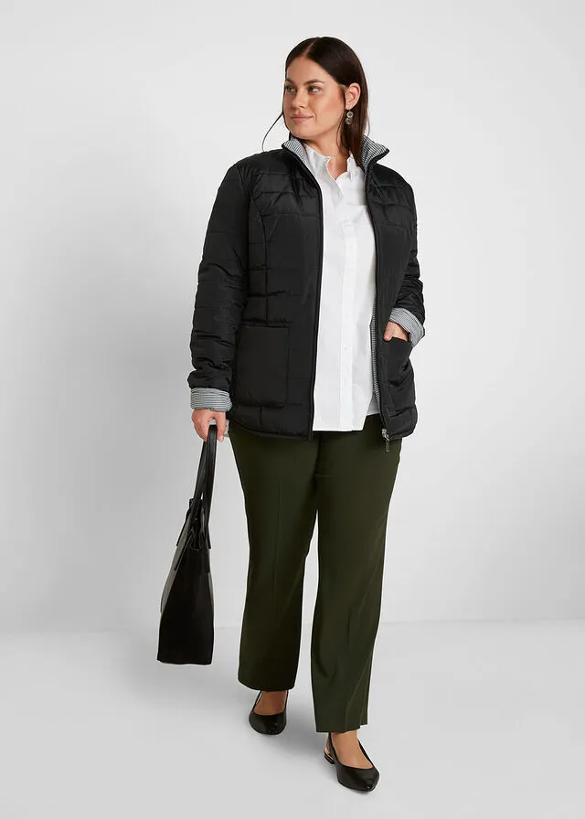 CHAQUETA GUATEADA NEGROBLANCO