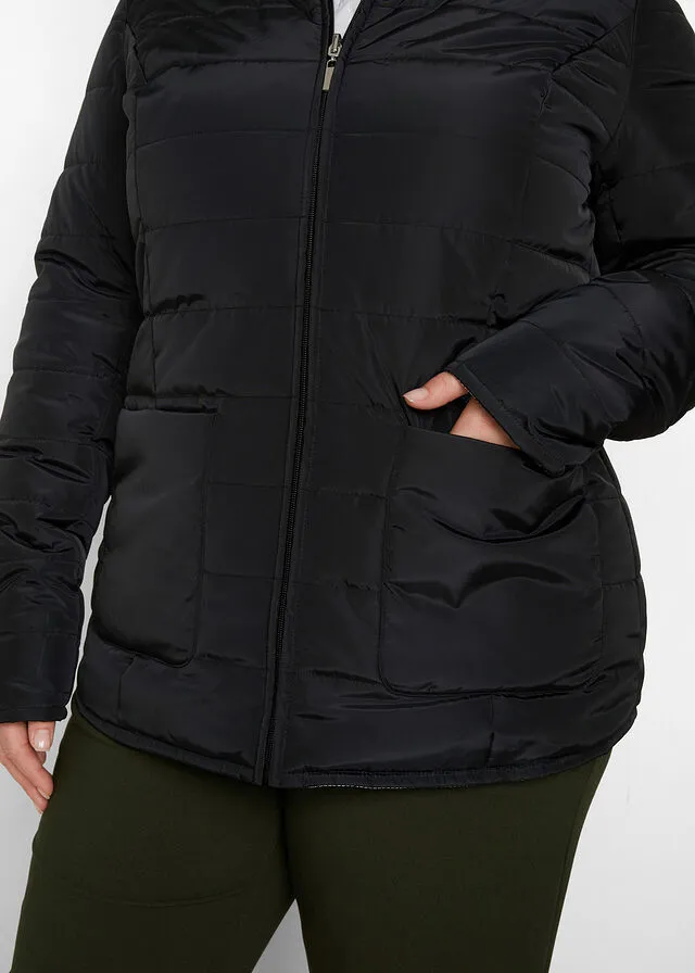 CHAQUETA GUATEADA NEGROBLANCO
