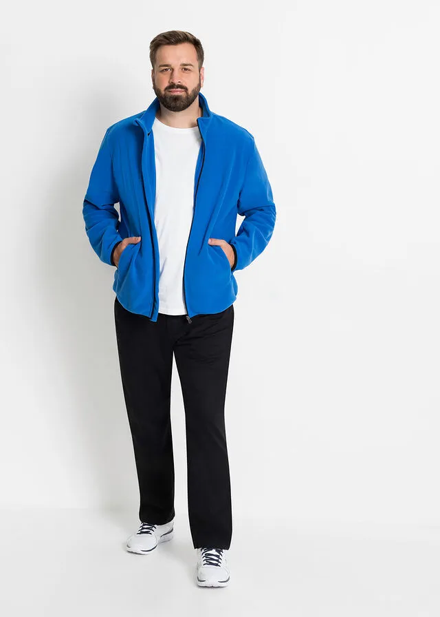 CHAQUETA POLAR AZULNEGRO