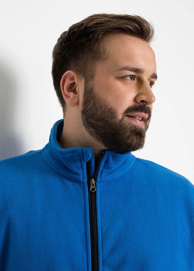 CHAQUETA POLAR AZULNEGRO