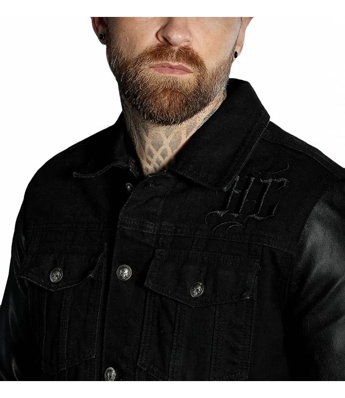 CHAQUETA VAQUERA HOMBRE MANGA LARGA VINILO HYRAW FW22M39