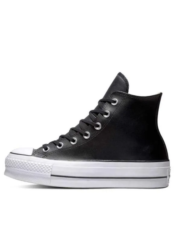 CONVERSE CHUCK TAYLOR ALL STAR PLATFORM LEATHER HIGHTOP