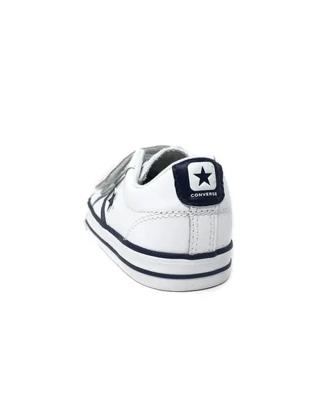 converse napa blanco estrella azul