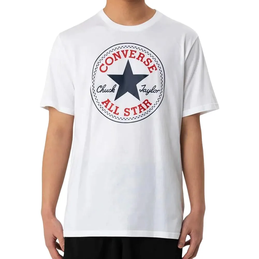 CONVERSE REMERA HOMBRE  PATCH TEE BLCO