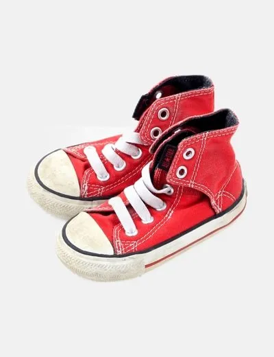 Converse Sneaker alta roja