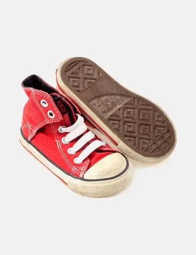 Converse Sneaker alta roja