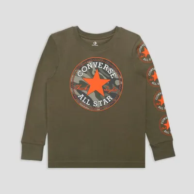 CONVERSECamiseta algodón manga larga Converse CB803