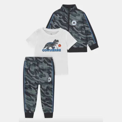 CONVERSEConjunto sport tres piezas camuflaje Converse CB824