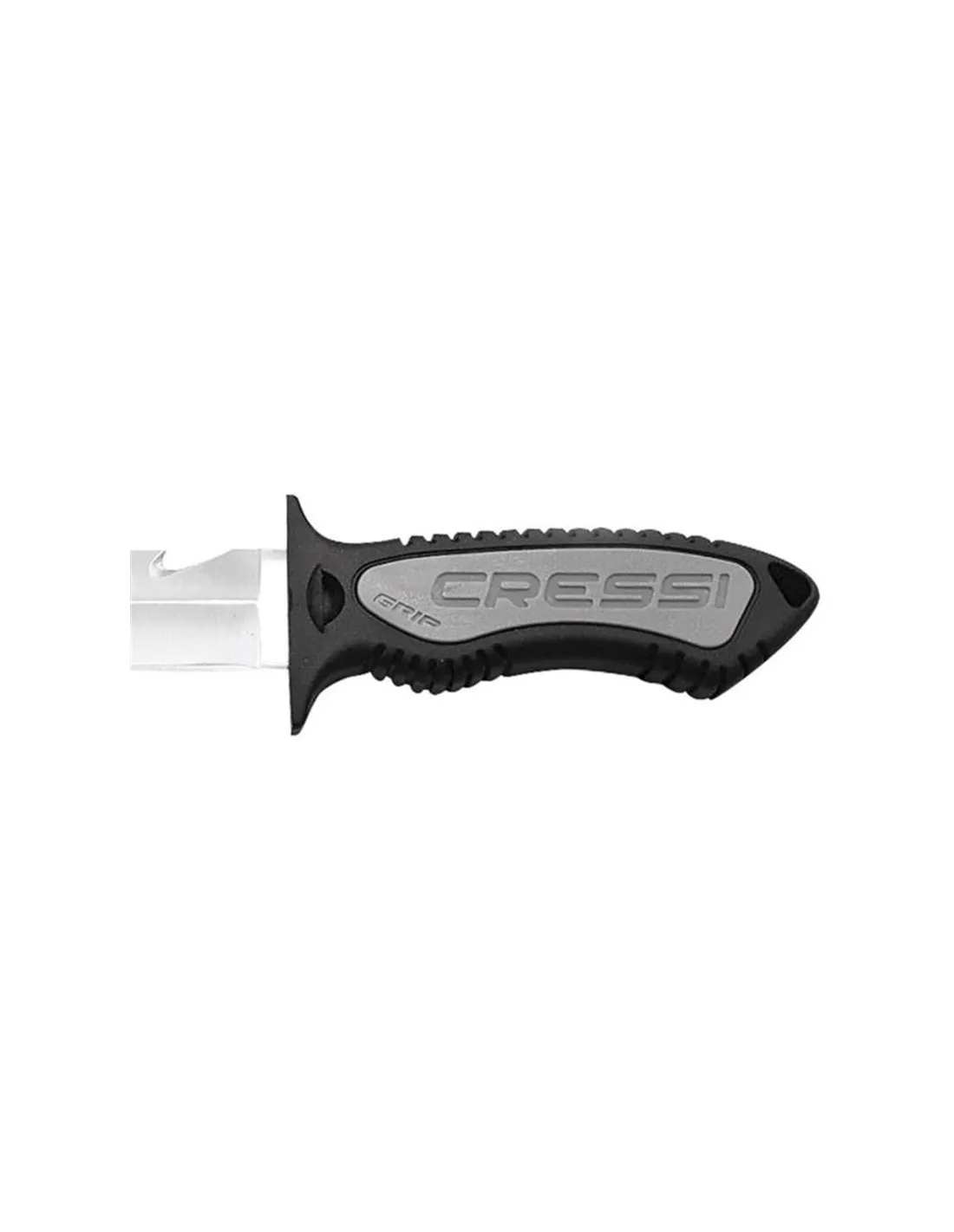 Cuchillo de pesca submarina Cressi Sub Grip Punta Titanio Black