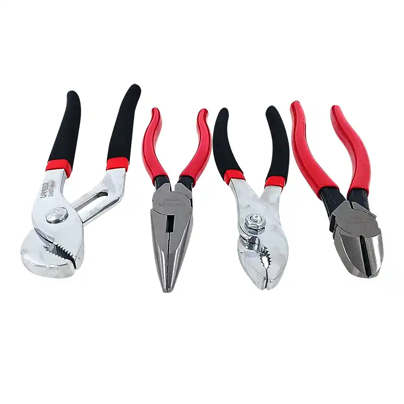 Juego de Pinzas Urrea J200G para Electricista 4 Pzas
