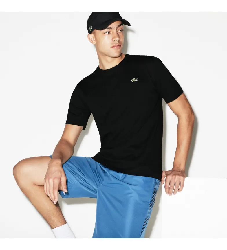 LACOSTE CAMISETA TENIS NEGRO