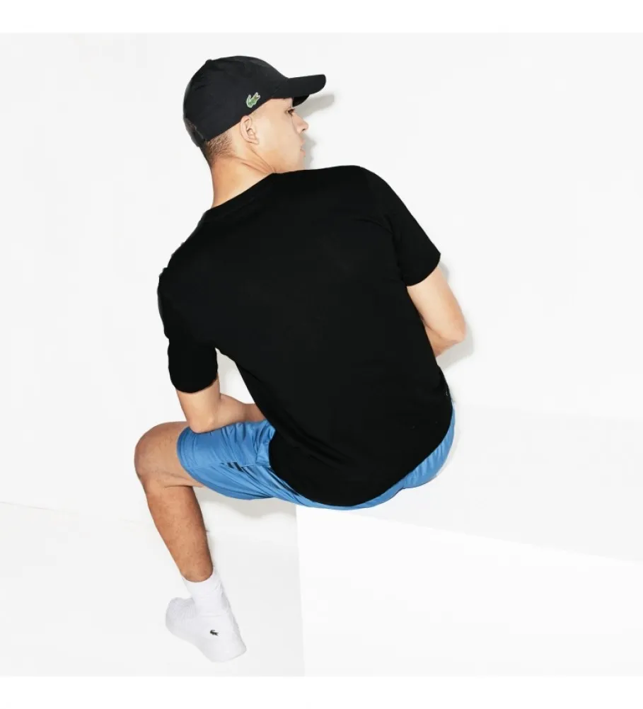 LACOSTE CAMISETA TENIS NEGRO