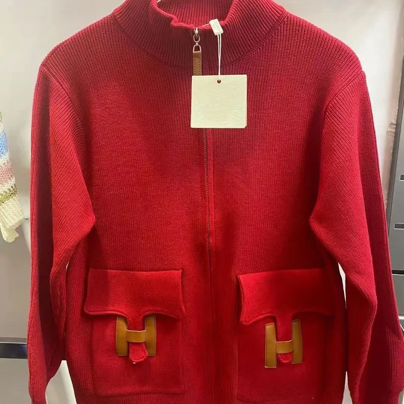 Lazy wind collar color sólido suéter abrigo femenino principios de otoño nuevo casual suelto Joker tejido cardigan versión corea