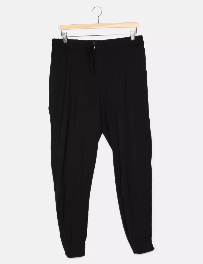 Massimo Dutti Pantalones de tela Fluido