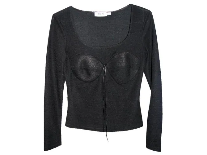 Moschino Cheap And Chic Top de corsé Negro 