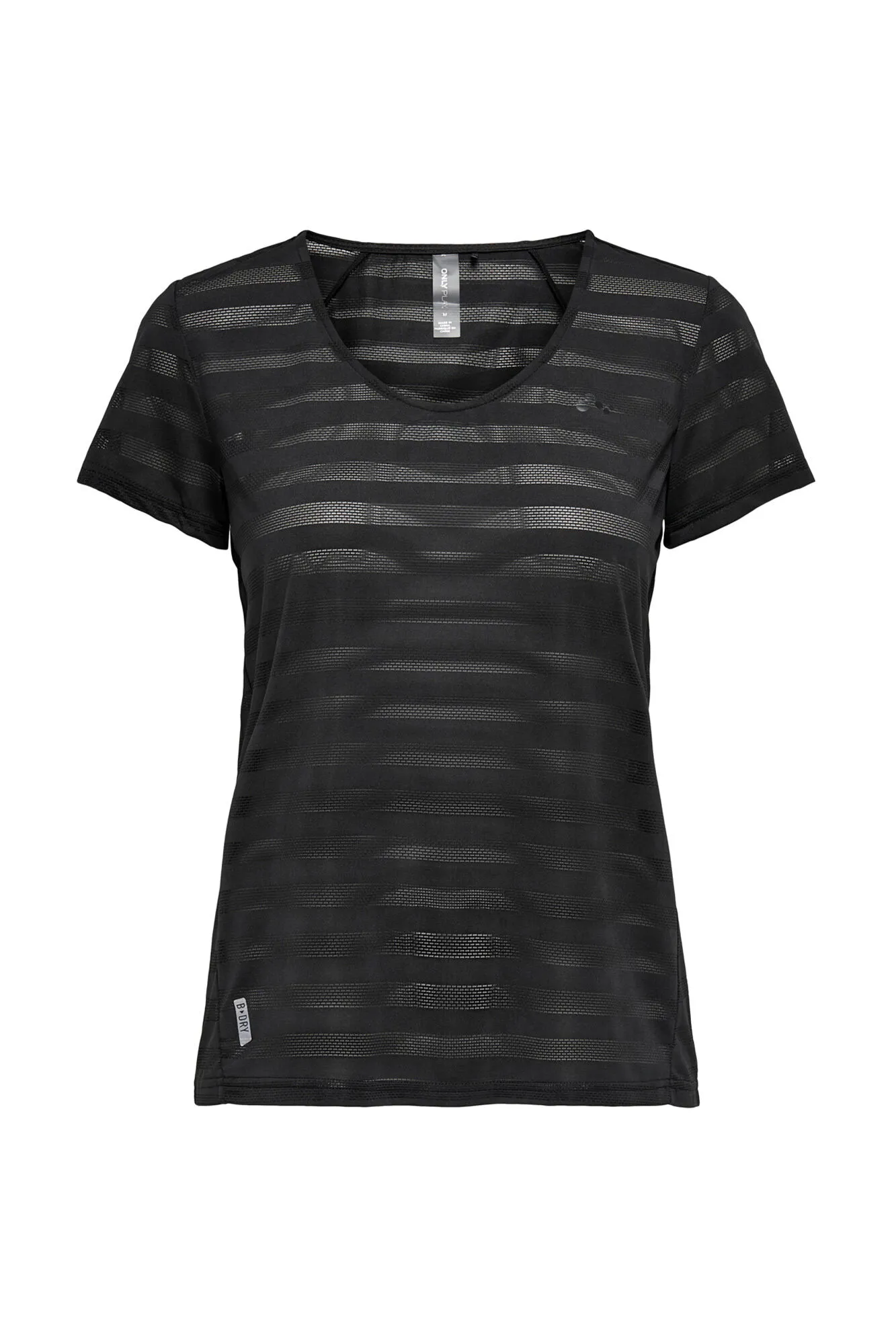 Only Play Camiseta entrenamiento rayas