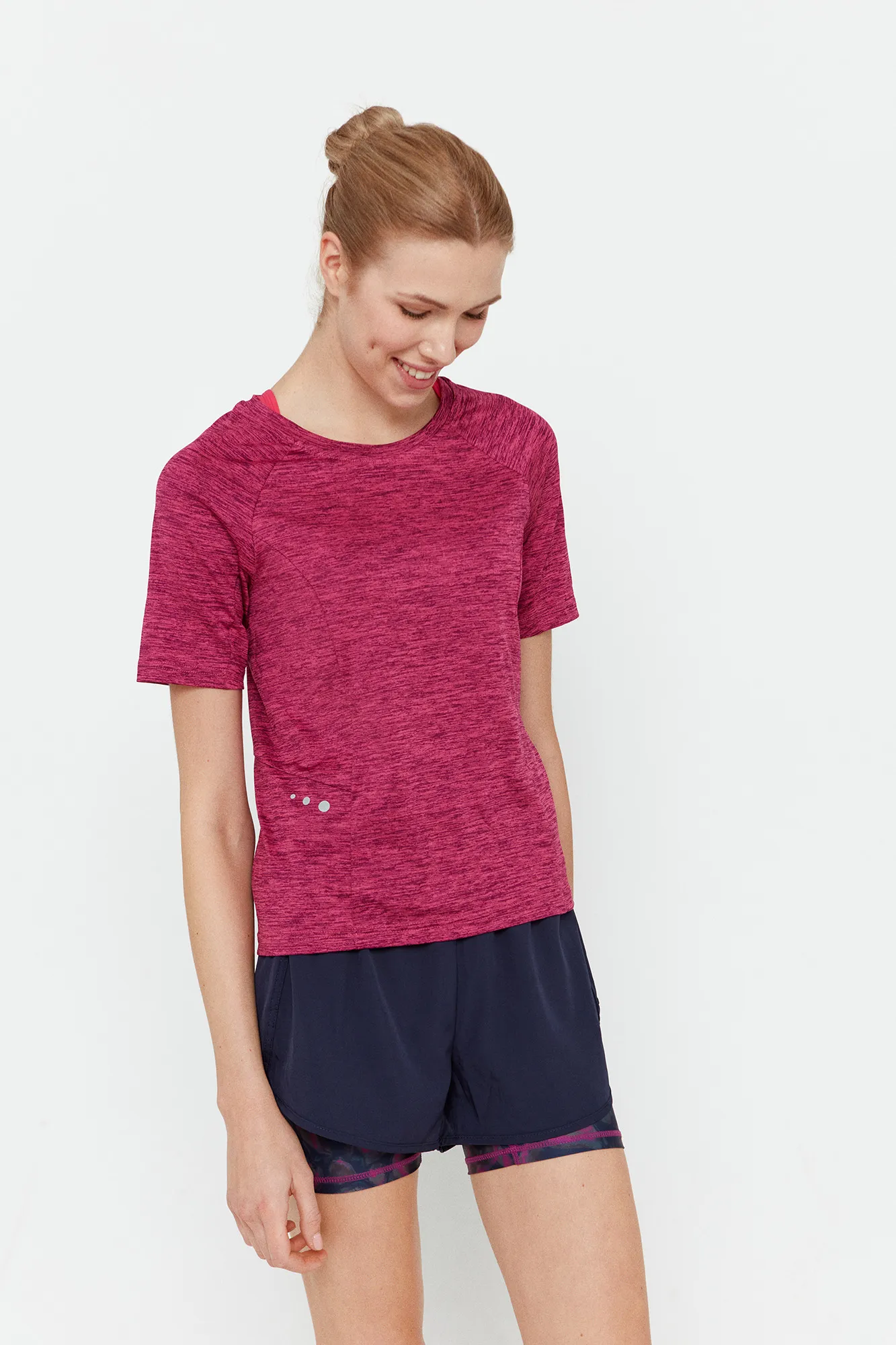 Only Play Camiseta manga corta deportiva slim fit