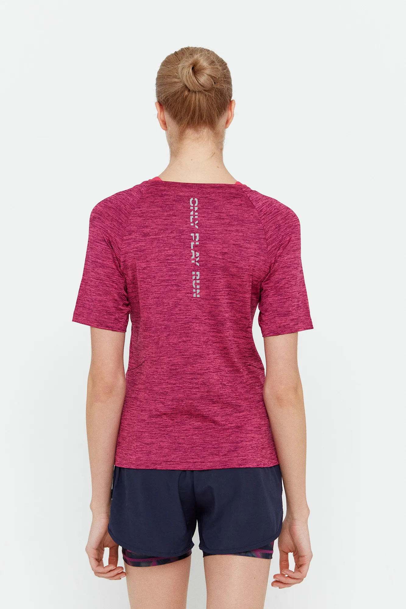 Only Play Camiseta manga corta deportiva slim fit