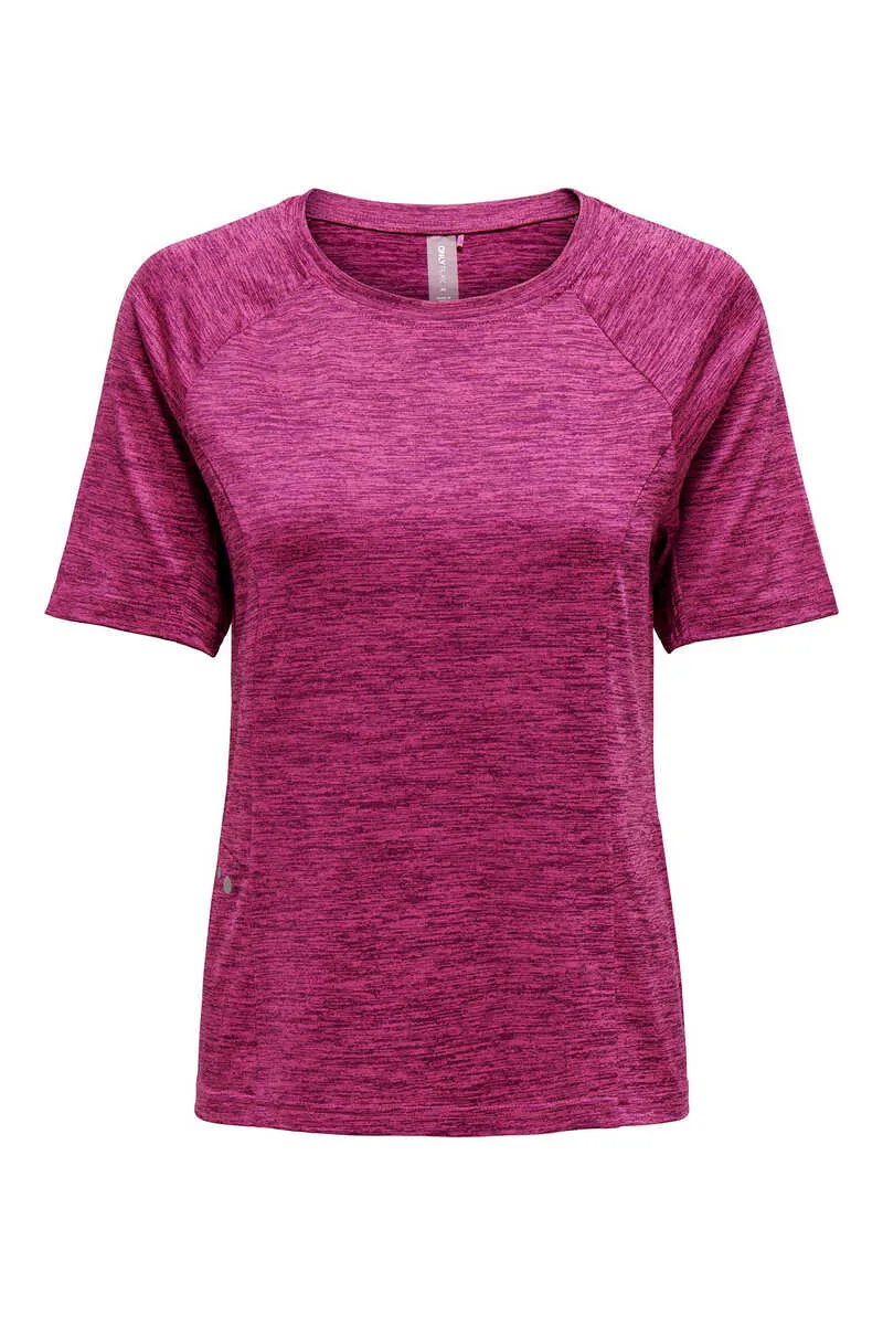 Only Play Camiseta manga corta deportiva slim fit