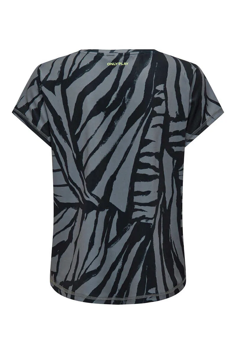 Only Play Camiseta manga corta estampada
