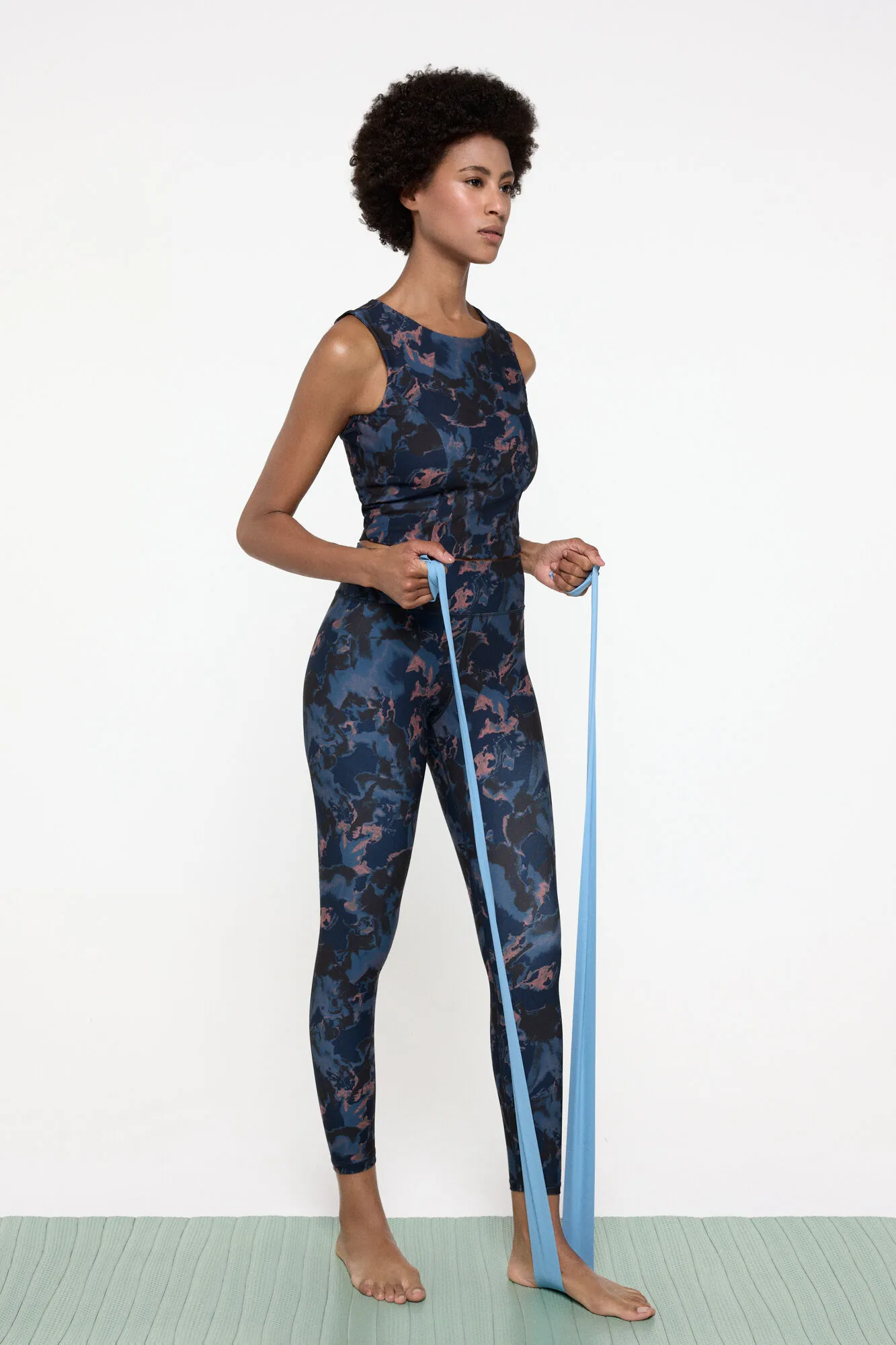 Only Play Legging JAM tiro alto estampado