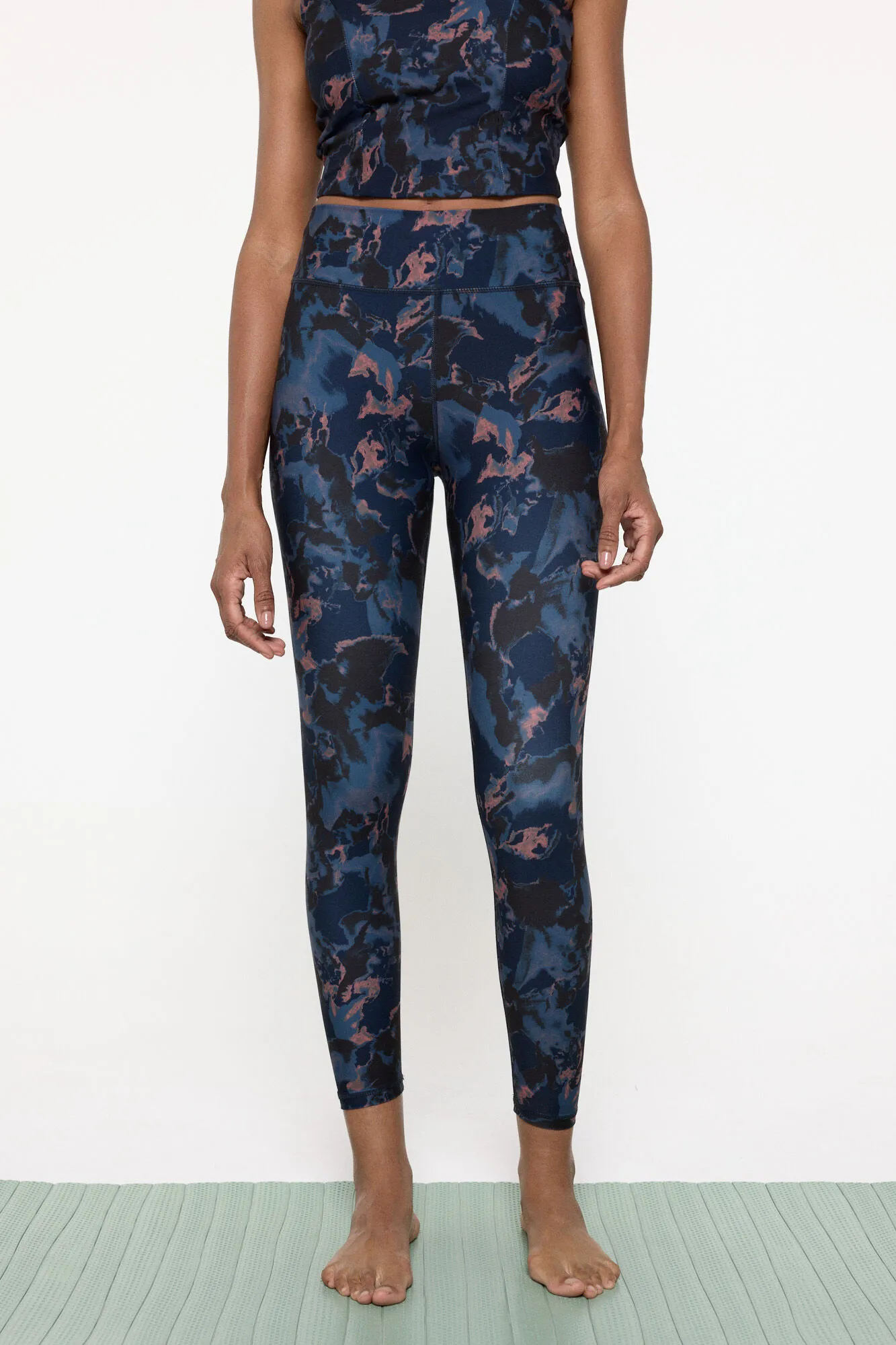 Only Play Legging JAM tiro alto estampado