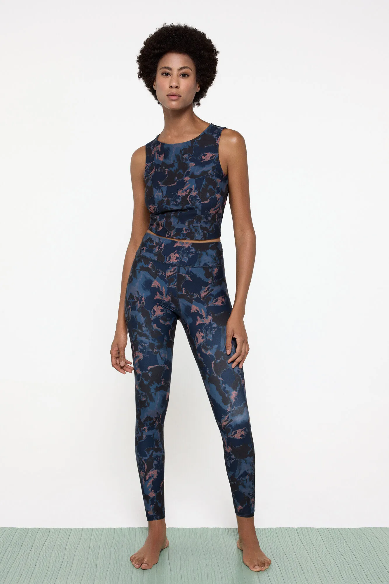 Only Play Legging JAM tiro alto estampado