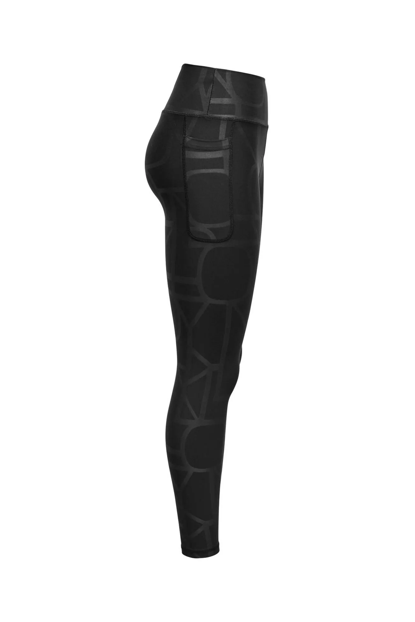 Only Play Legging tiro alto estampado