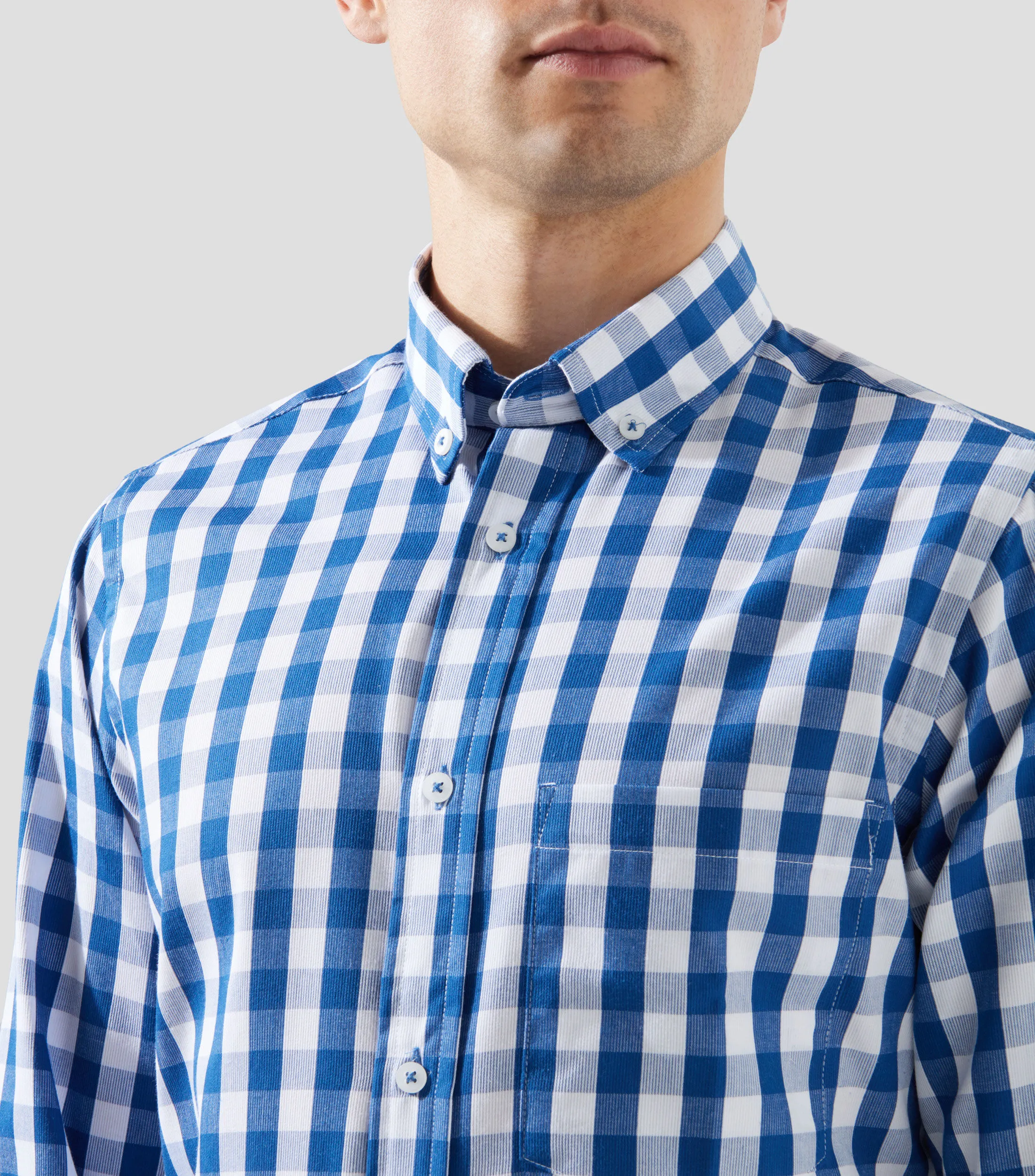 Pertegaz Camisa a cuadros manga larga Hombre