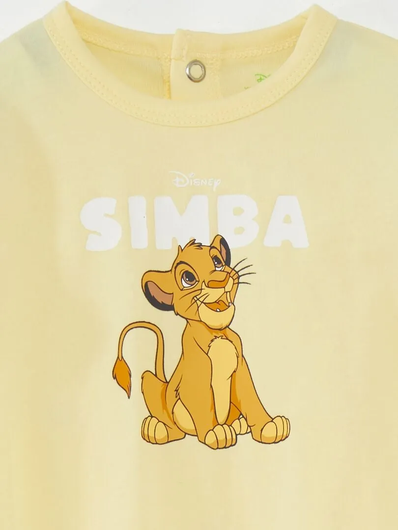 PIJAMA 'DISNEY'  AMARILLO