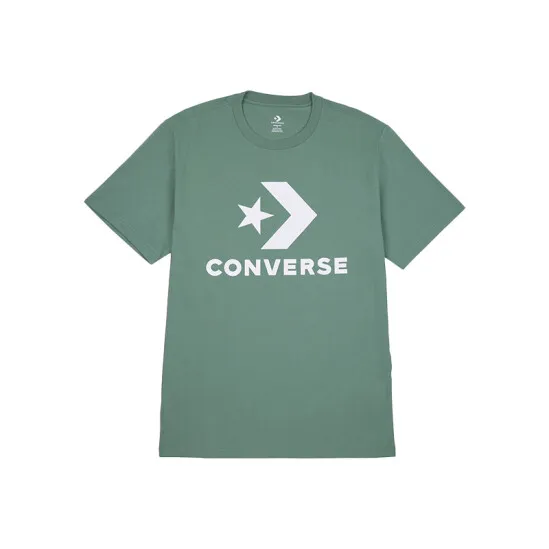 REMERA CONVERSE LOGO STAR CHEV  VERDE