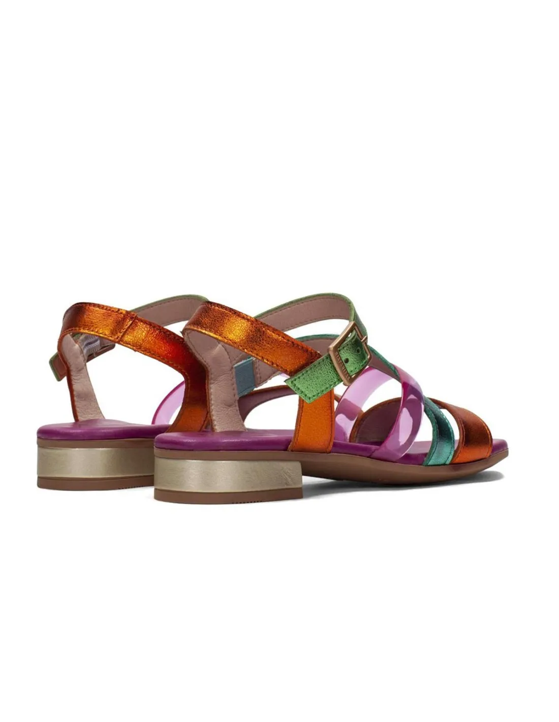 SANDALIA PLANA MUJER HIPANITAS CHV243367 MULTICOLOR
