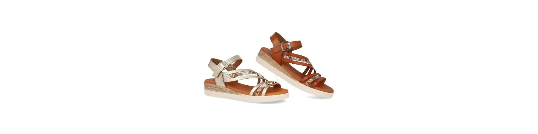 SANDALIAS COMODAS MUJER PIEL MOD. YAIZA